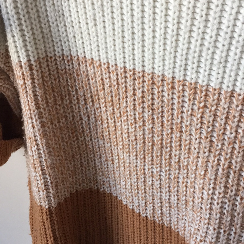 Chunky Color Block Sweater - Picture 2 of 4